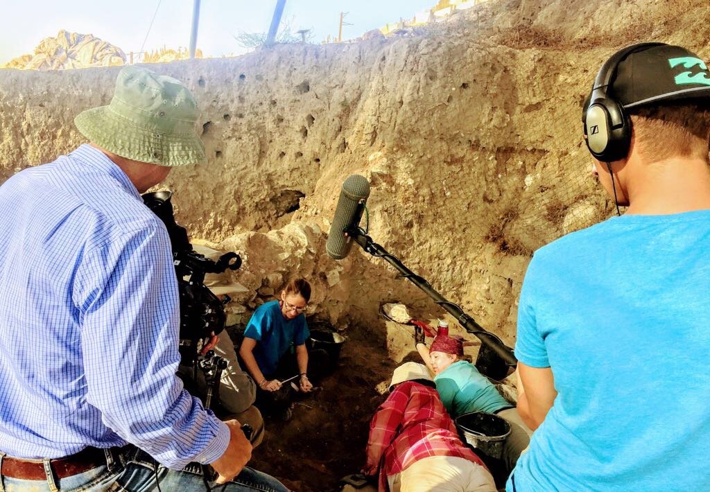 Production of Archaeology Films in Israel