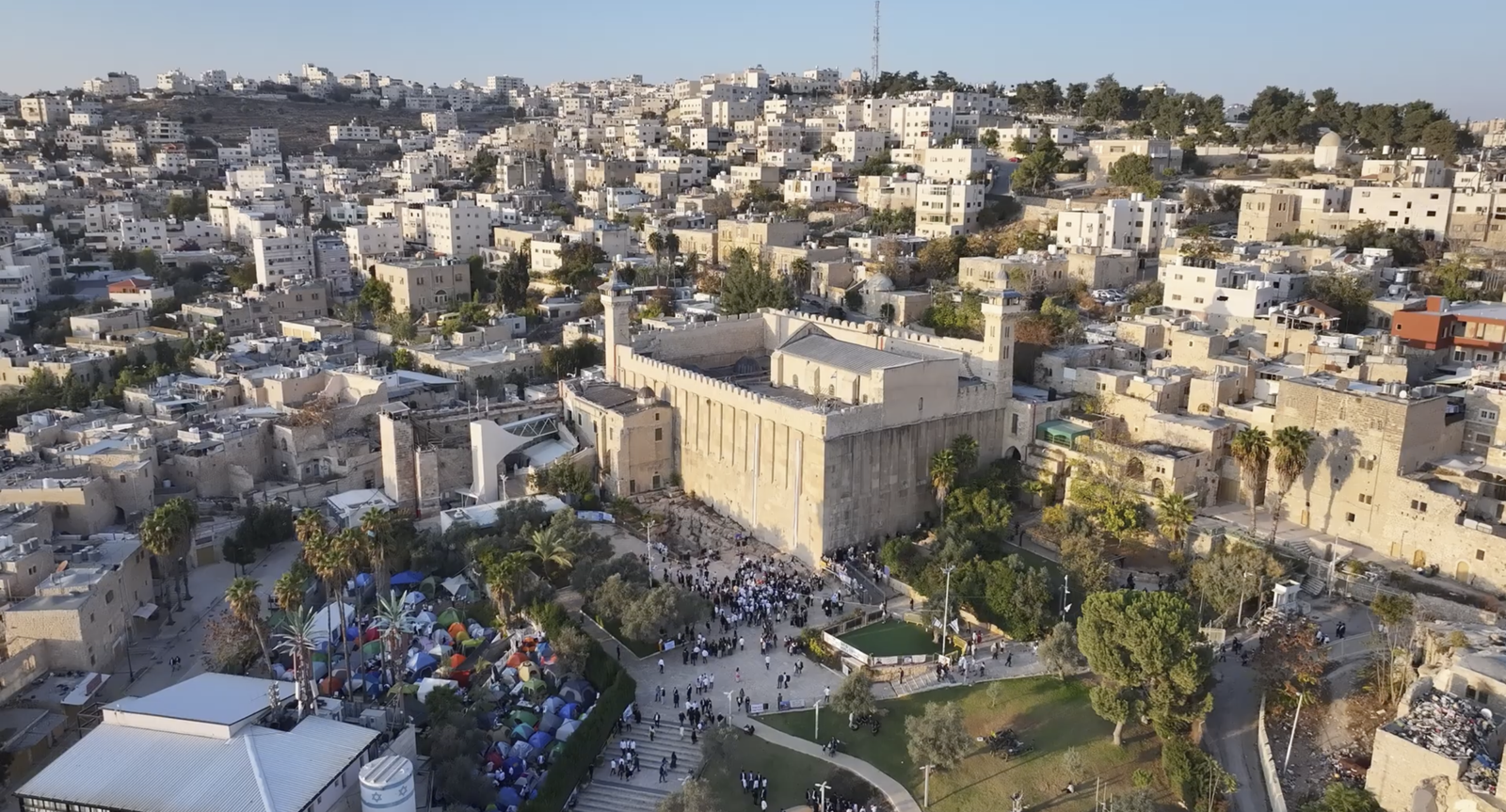 4K Drone Aerial Footage of Hebron